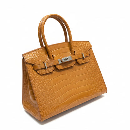Crocodile leather Hermès Birkin bag